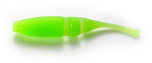 Эластичные приманки фирмы lake fork. Расцветка CHARTREUSE GLO